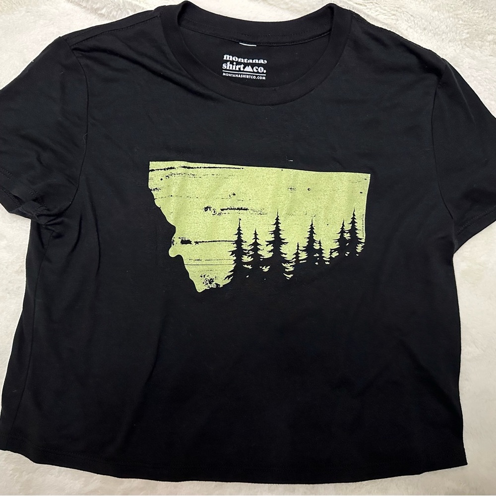 Montana Shirt Co. Black Graphic Tee